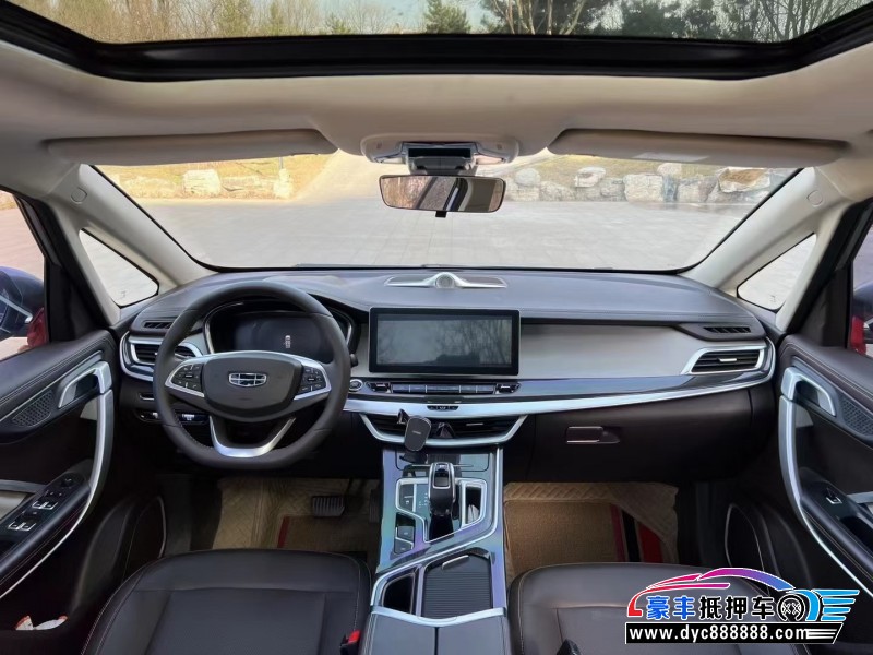 21年吉利嘉际轿车抵押车出售