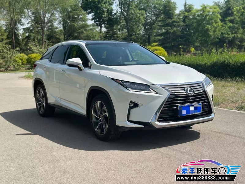 18年雷克萨斯RX轿车抵押车出售