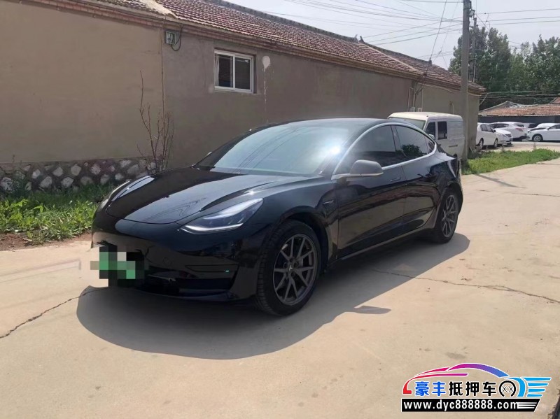 20年特斯拉MODEL 3轿车抵押车出售