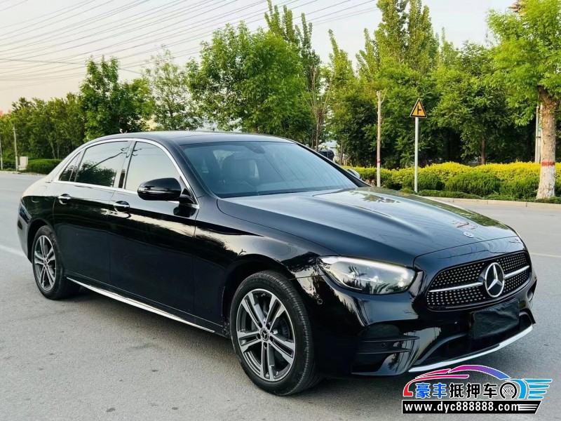 22年奔驰E轿车抵押车出售