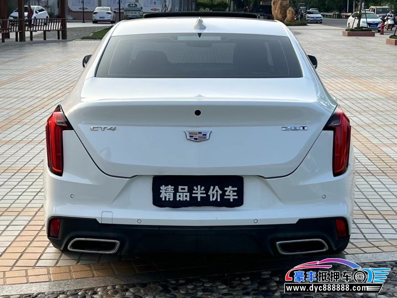 22年凯迪拉克CT4轿车抵押车出售