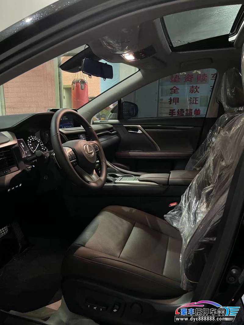22年雷克萨斯RX轿车抵押车出售