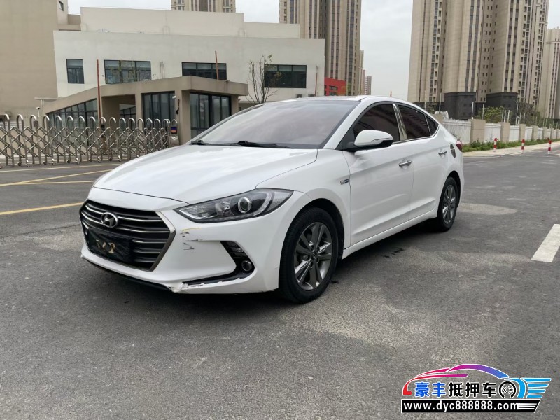 16年现代领动轿车抵押车出售