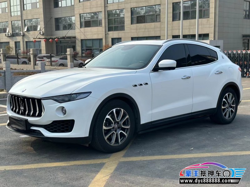 18年玛莎拉蒂莱万特轿车抵押车出售