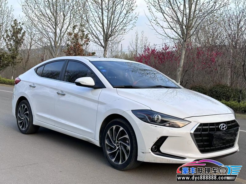 19年现代领动轿车抵押车出售