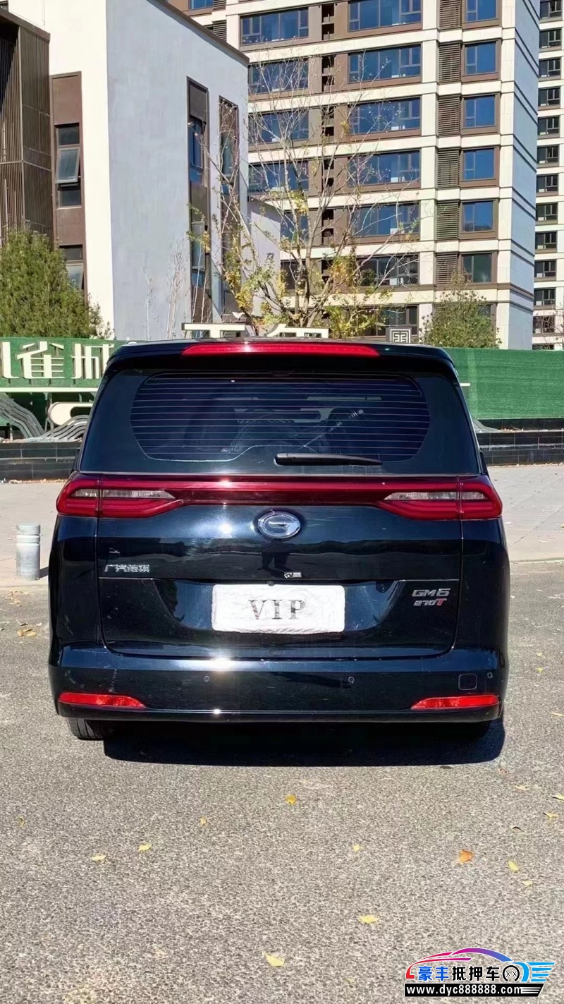 20年传祺GM6轿车抵押车出售