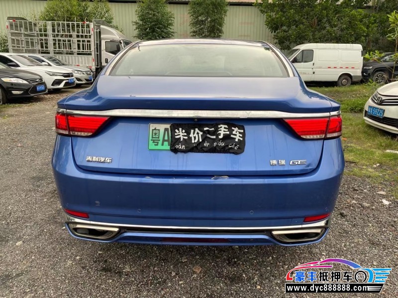 19年吉利博瑞轿车抵押车出售