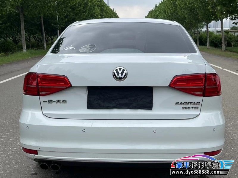 18年大众速腾轿车抵押车出售