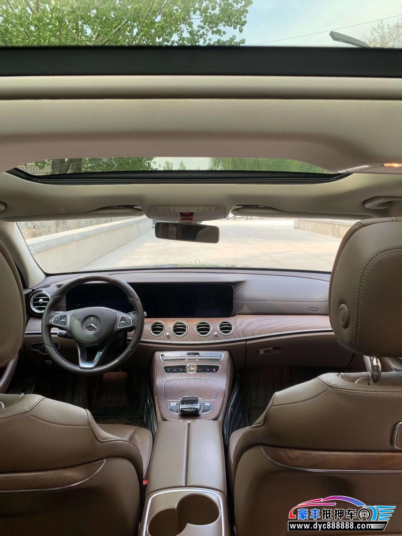 18年奔驰E轿车抵押车出售