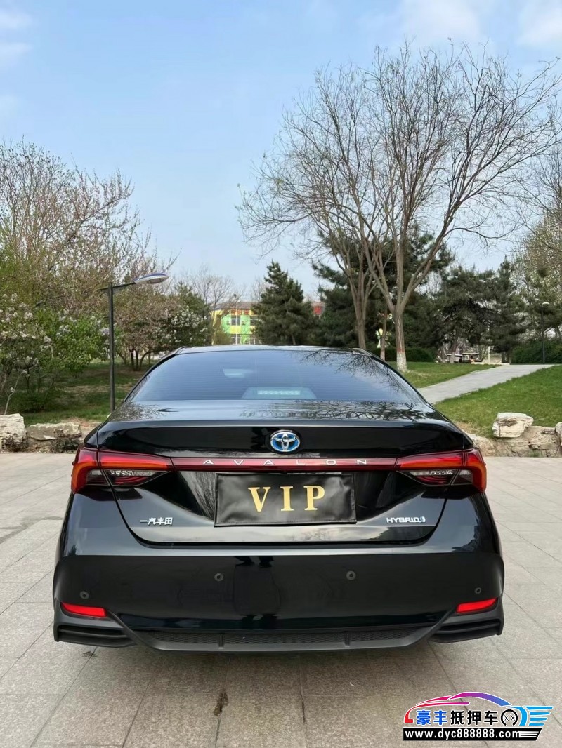 21年丰田亚洲龙轿车抵押车出售