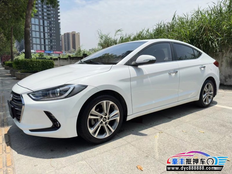 18年现代领动轿车抵押车出售