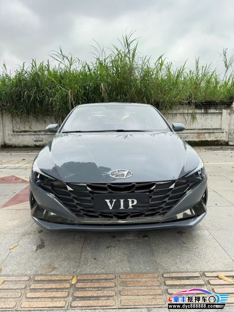 21年现代伊兰特轿车抵押车出售