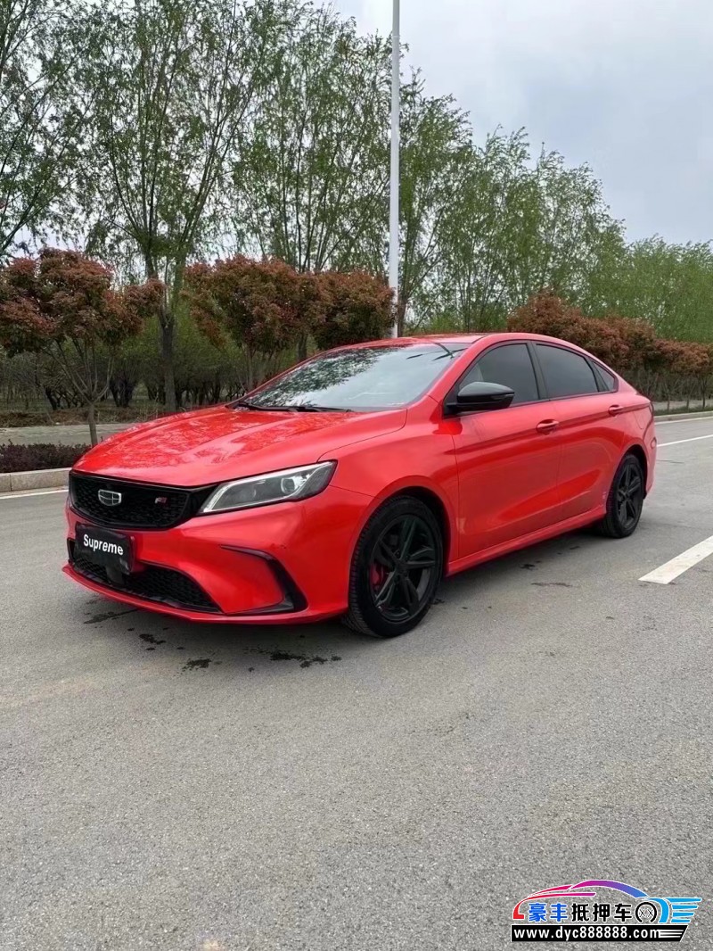 21年吉利缤瑞轿车抵押车出售