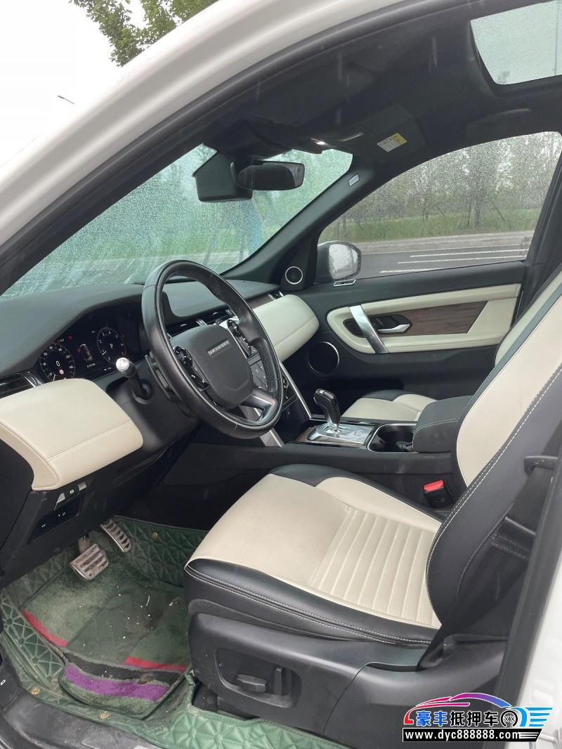 20年路虎发现SUV抵押车出售