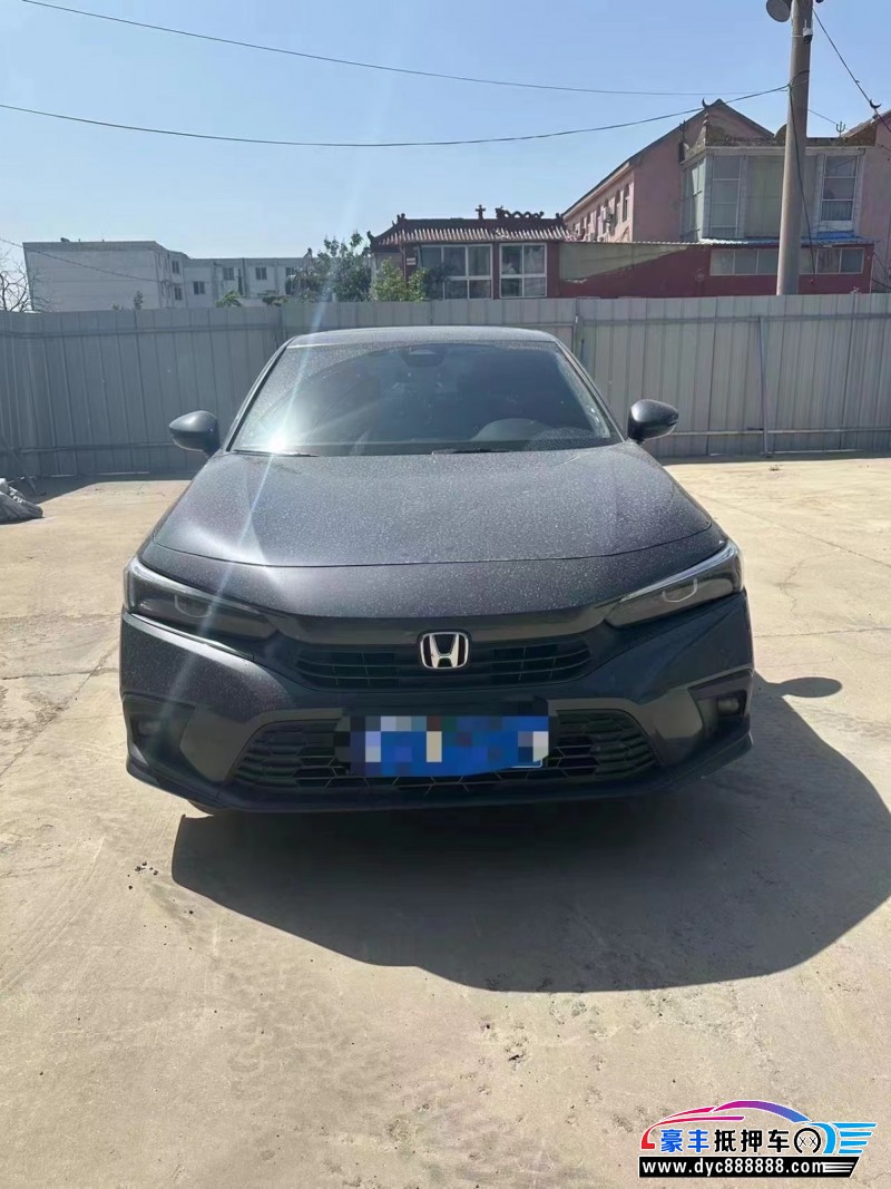 22年本田思域轿车抵押车出售