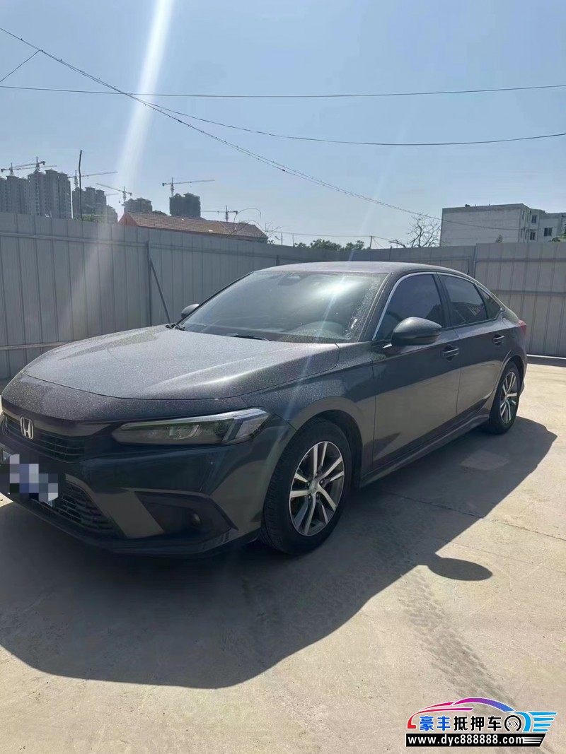 22年本田思域轿车抵押车出售