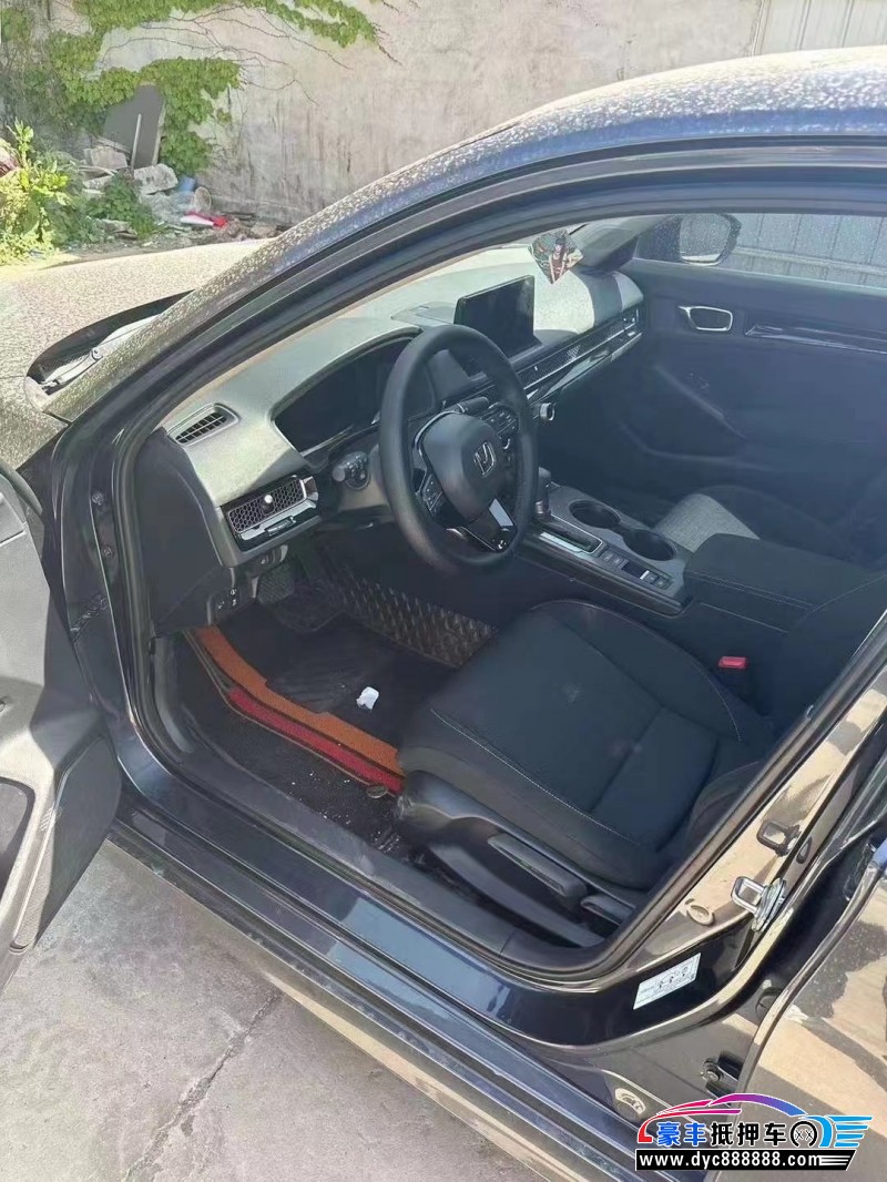 22年本田思域轿车抵押车出售