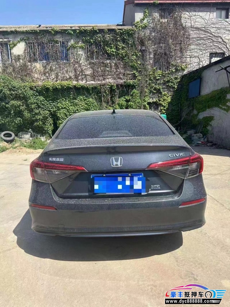 22年本田思域轿车抵押车出售