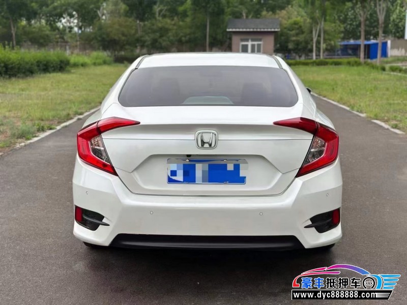 19年本田思域轿车抵押车出售