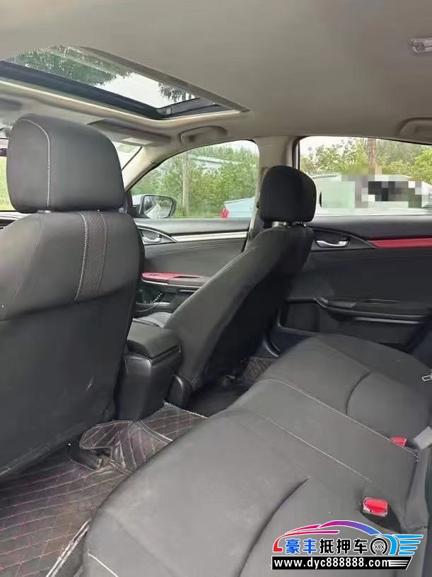 19年本田思域轿车抵押车出售