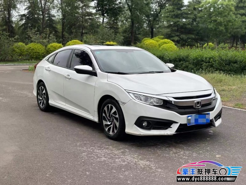 19年本田思域轿车抵押车出售