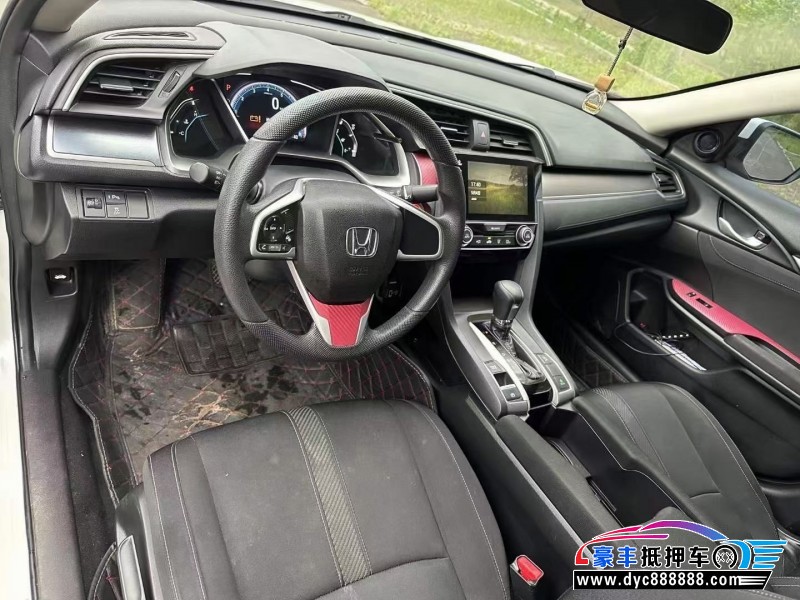 19年本田思域轿车抵押车出售