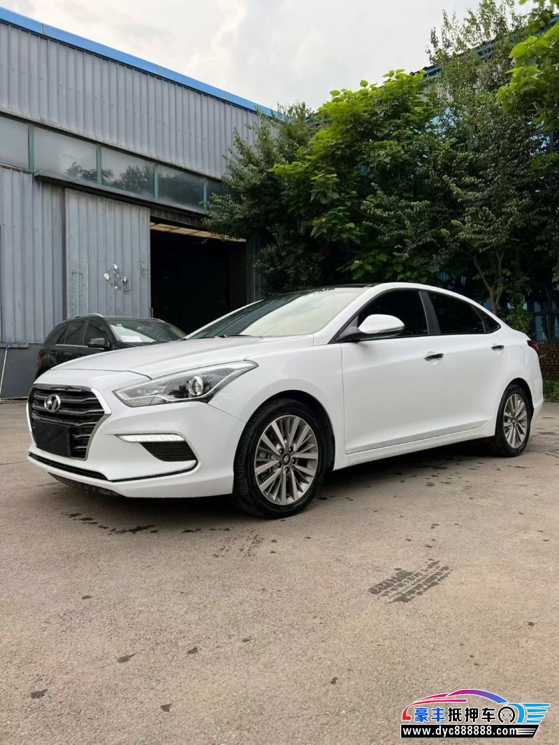 19年现代名图轿车抵押车出售