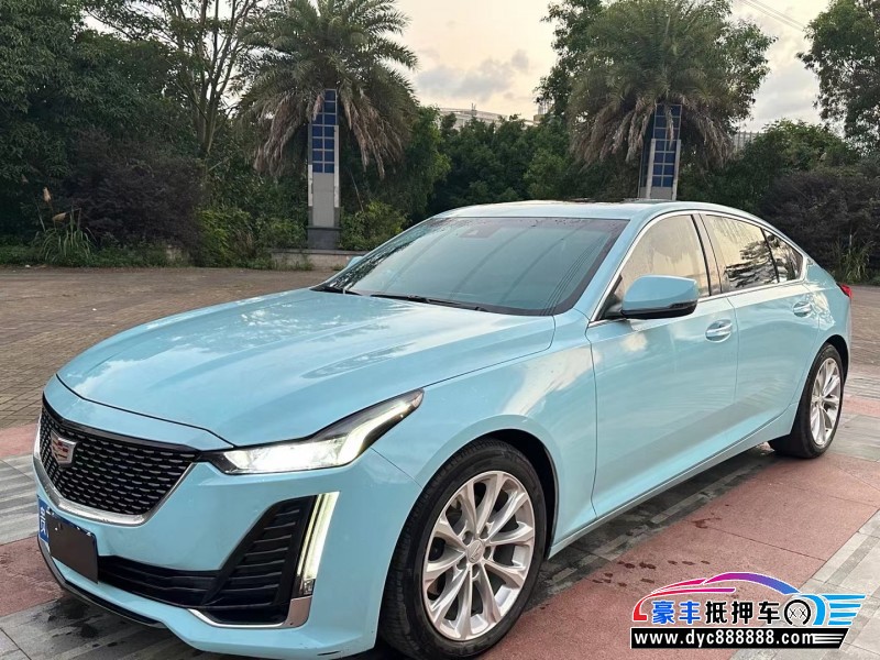 21年凯迪拉克CT5轿车抵押车出售