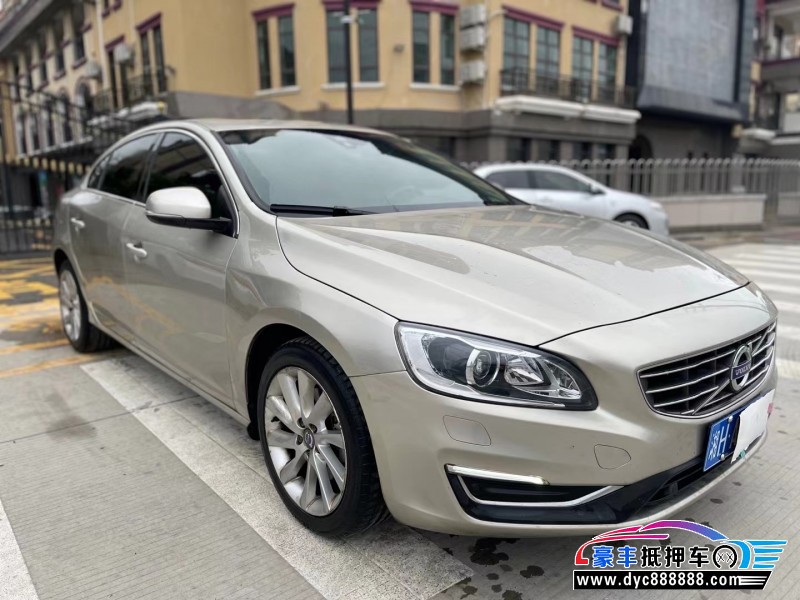 17年沃尔沃S60L轿车抵押车出售