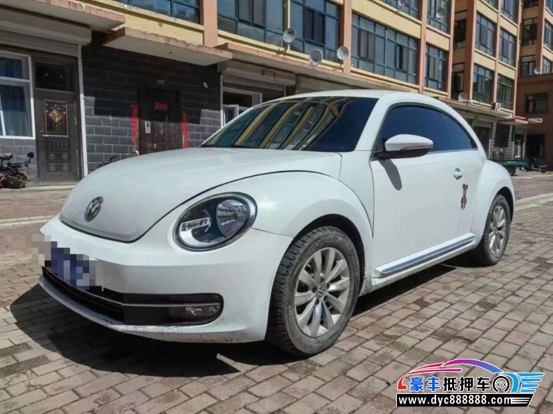 14年大众甲壳虫轿车抵押车出售