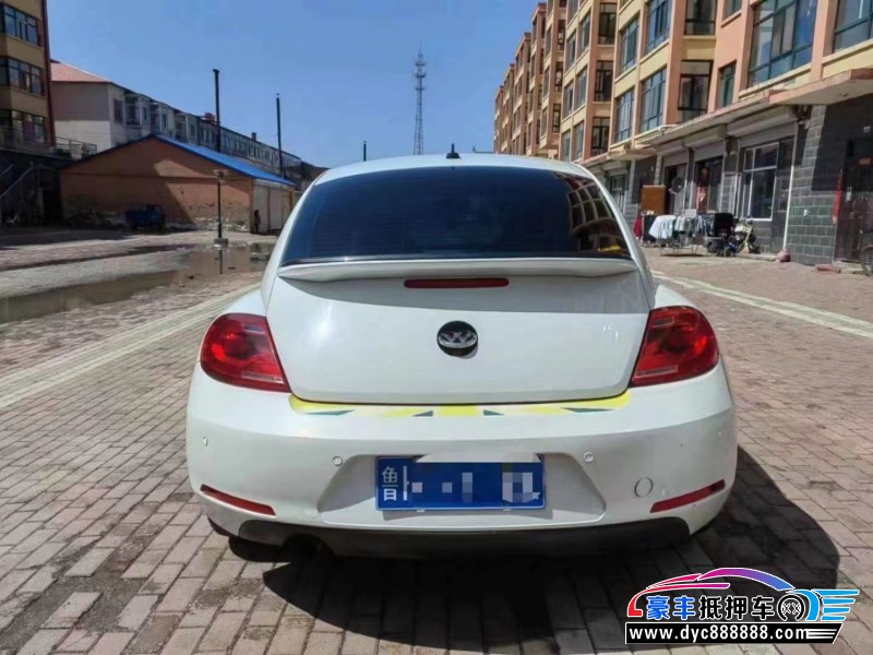 14年大众甲壳虫轿车抵押车出售