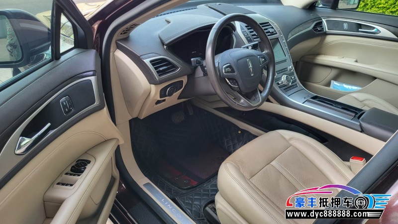 20年林肯MKZ轿车抵押车出售