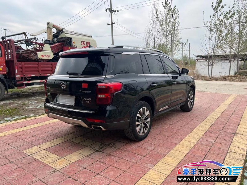 17年传祺GS8SUV抵押车出售