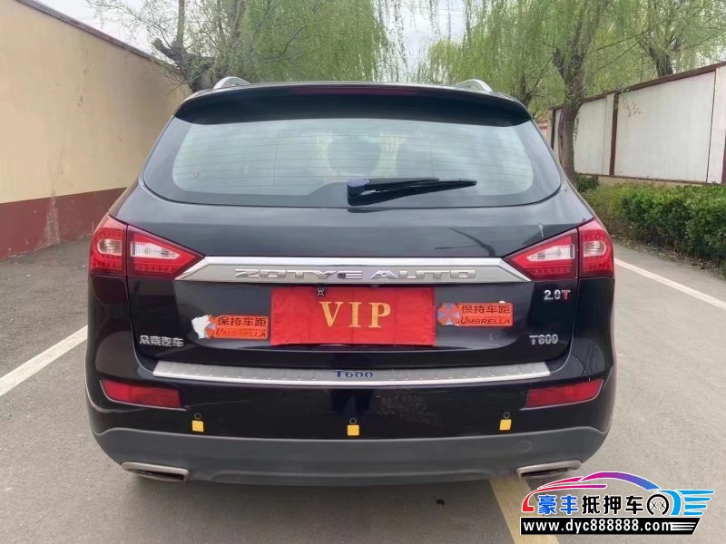 16年众泰T600SUV抵押车出售