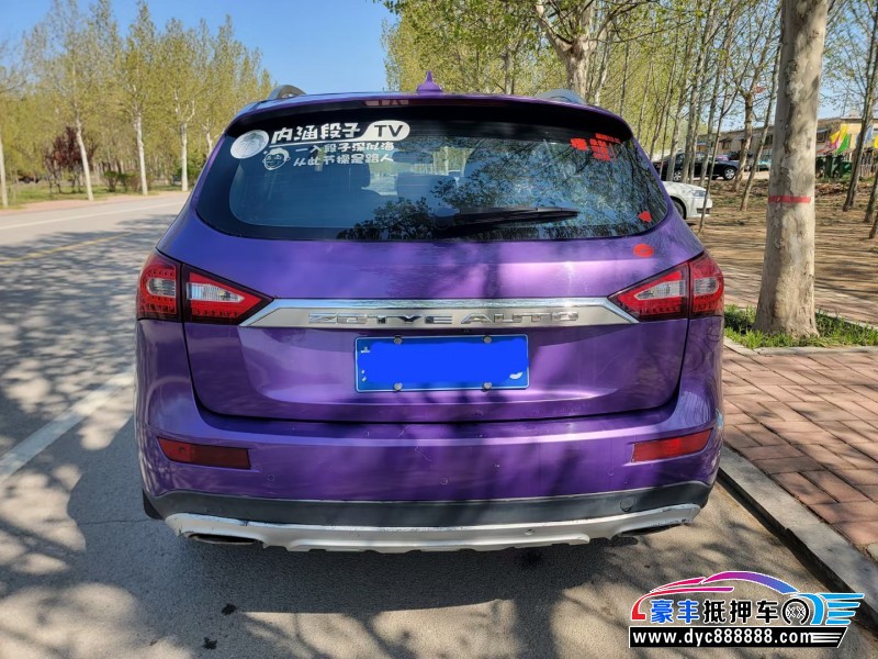 16年众泰T600轿车抵押车出售