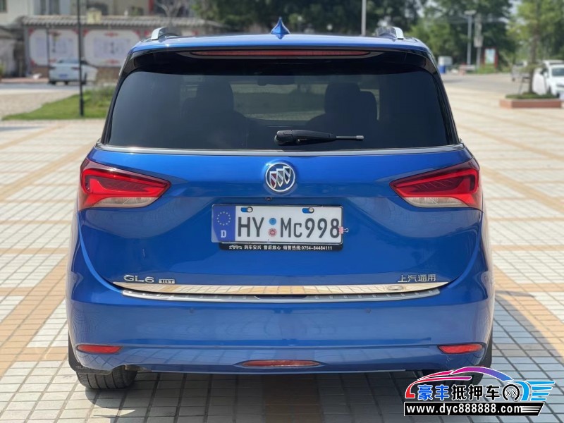 18年别克别克GL6轿车抵押车出售