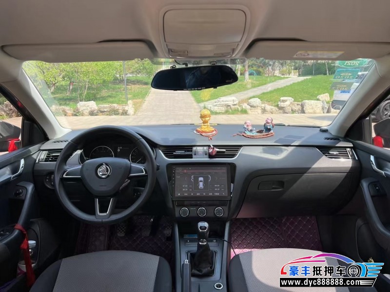 18年斯柯达明锐轿车抵押车出售