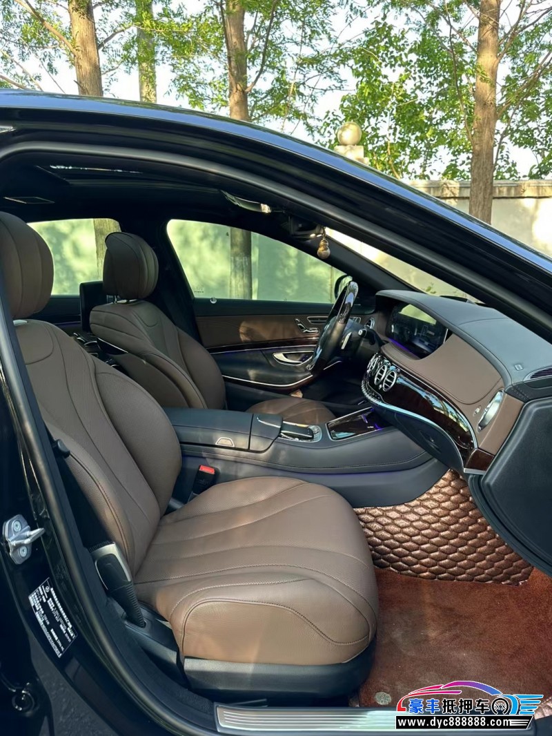 19年奔驰S级轿车抵押车出售