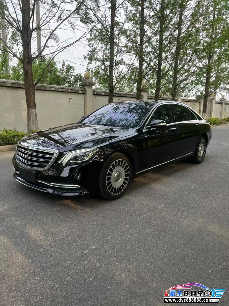 18年奔驰S级轿车抵押车出售