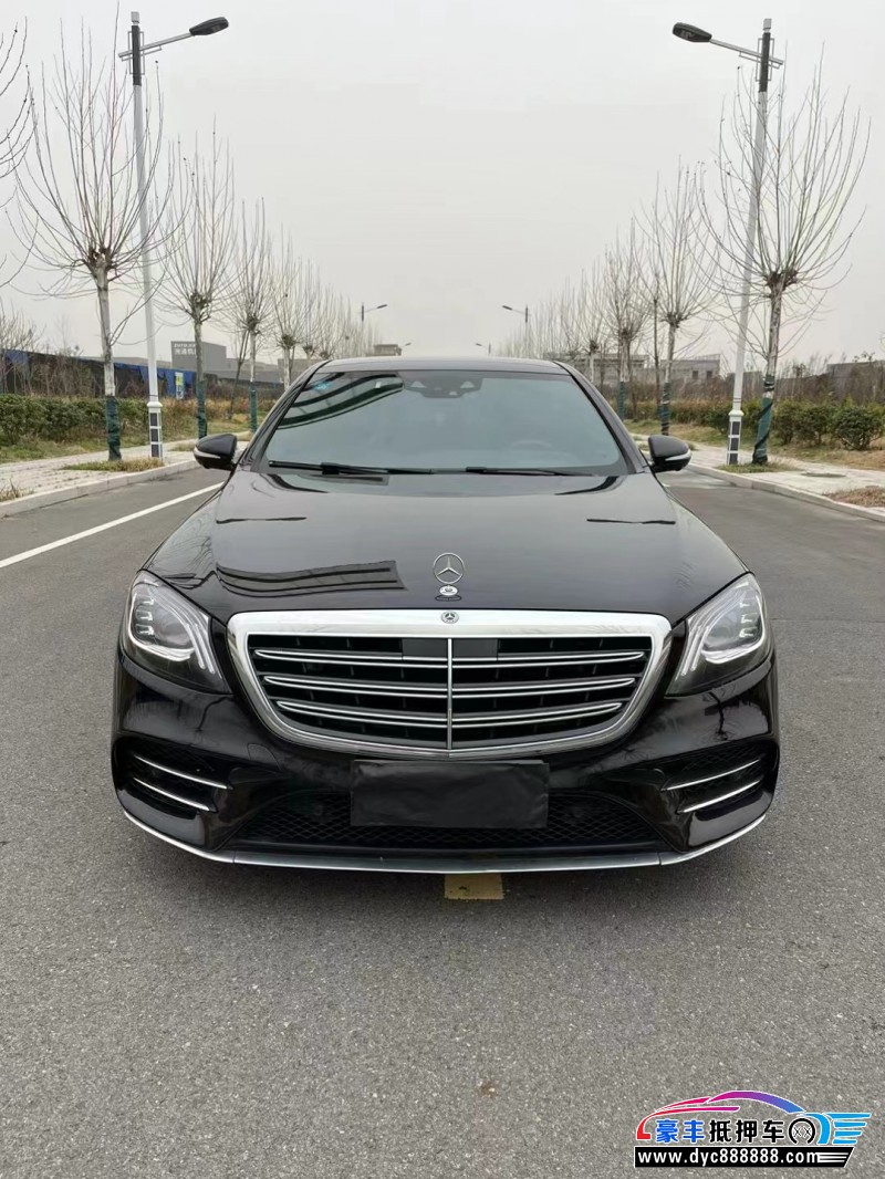 18年奔驰S级轿车抵押车出售