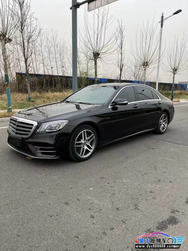 18年奔驰S级轿车抵押车出售