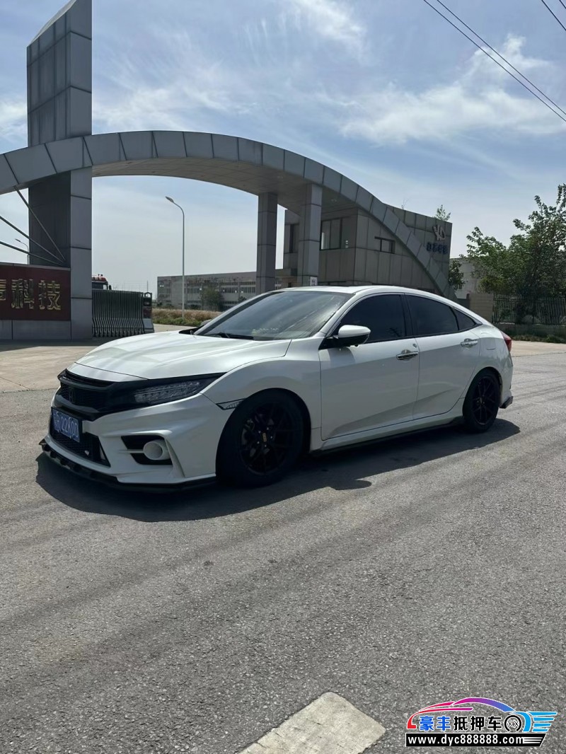 19年本田思域轿车抵押车出售