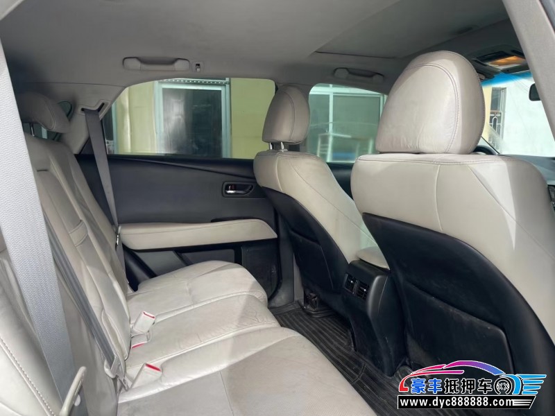 13年雷克萨斯RX轿车抵押车出售