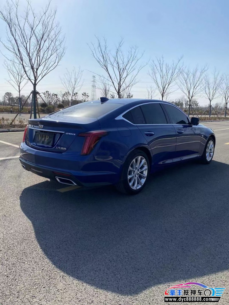 21年凯迪拉克CT5轿车抵押车出售