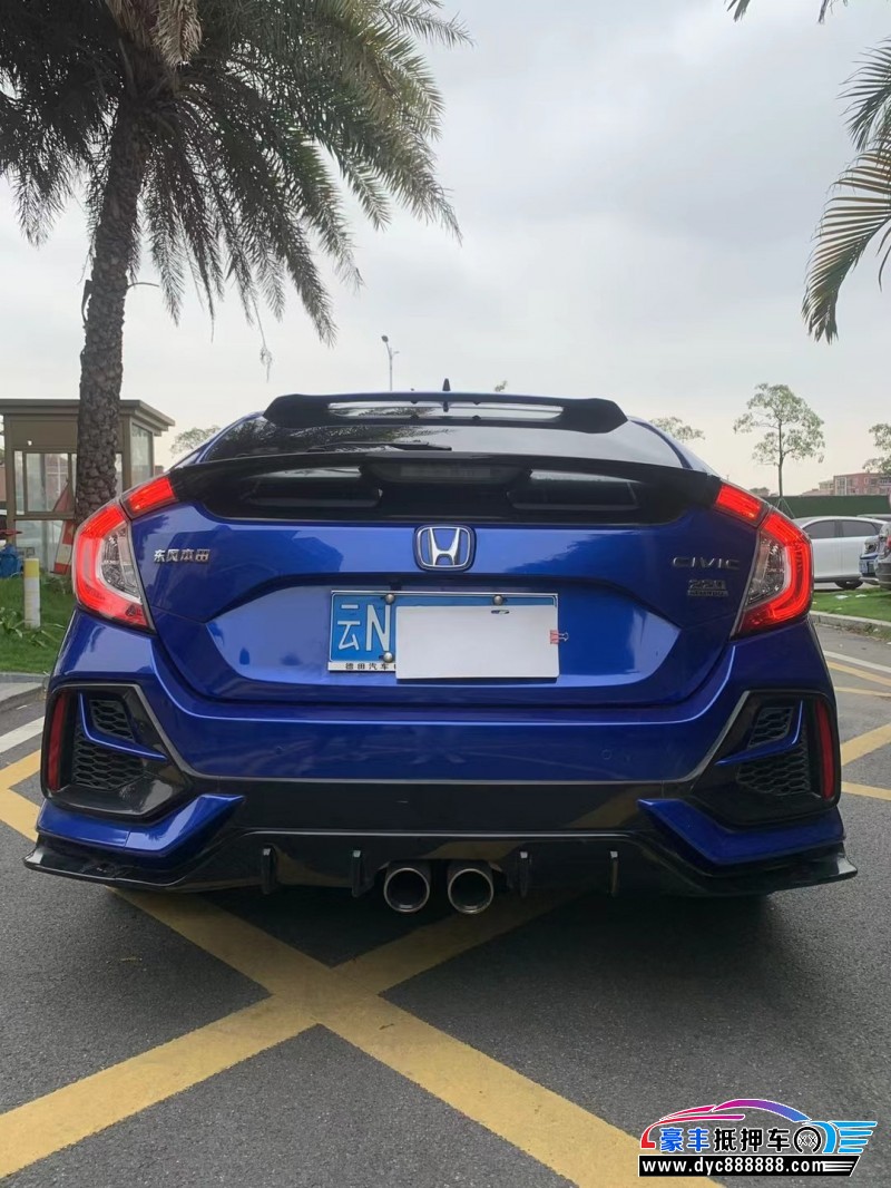 21年本田思域轿车抵押车出售