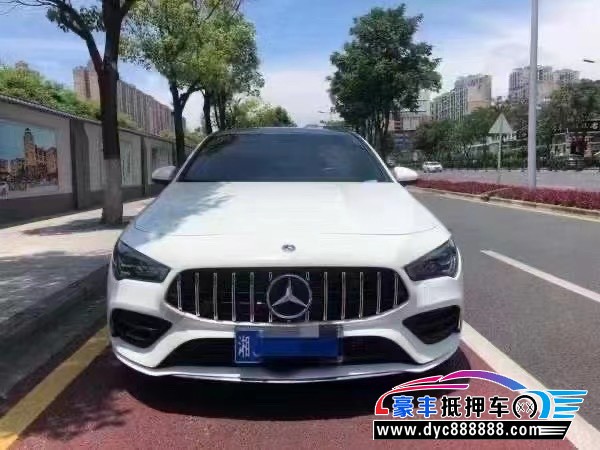 20年奔驰CLA轿车抵押车出售