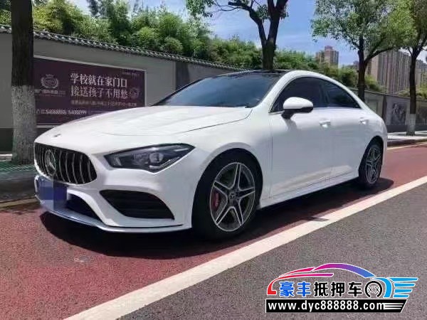 20年奔驰CLA轿车抵押车出售