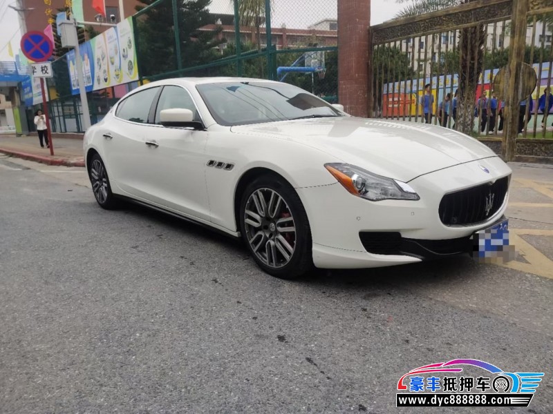 15年玛莎拉蒂总裁轿车抵押车出售