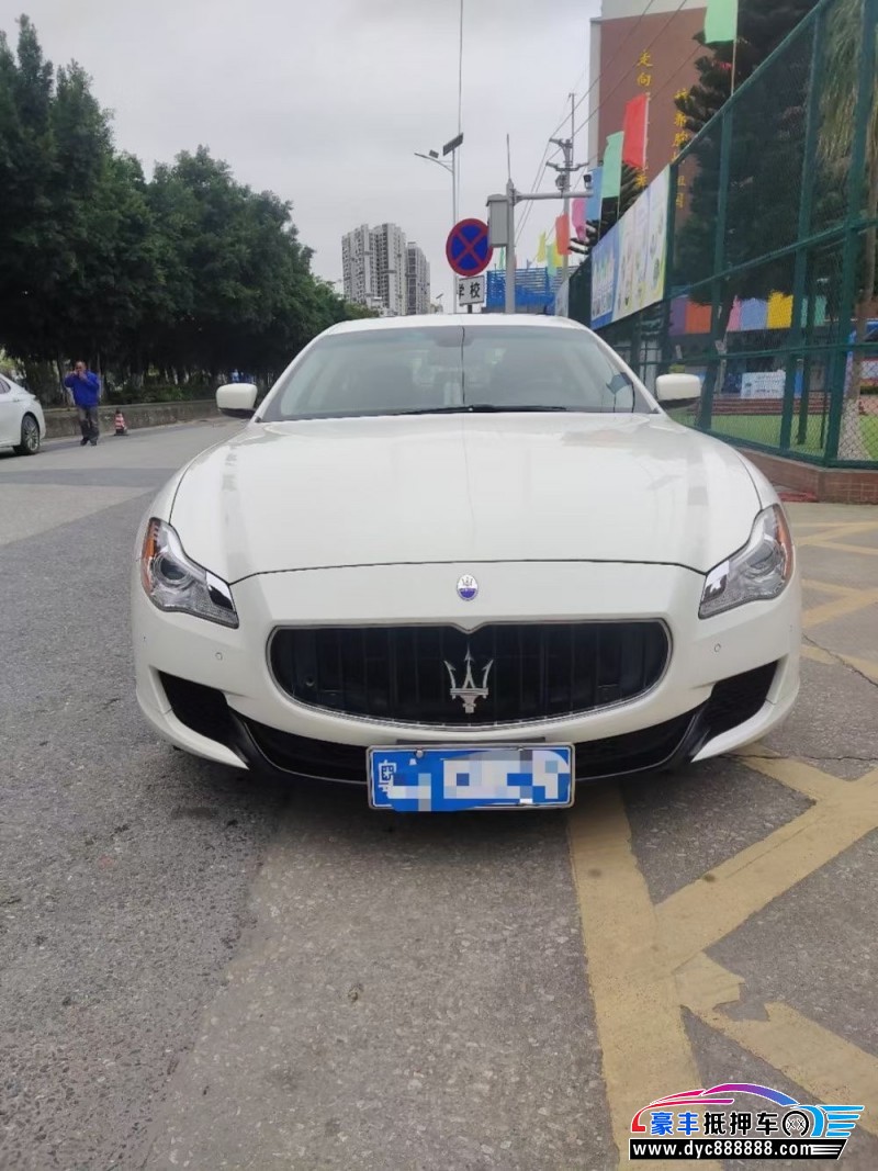 15年玛莎拉蒂总裁轿车抵押车出售