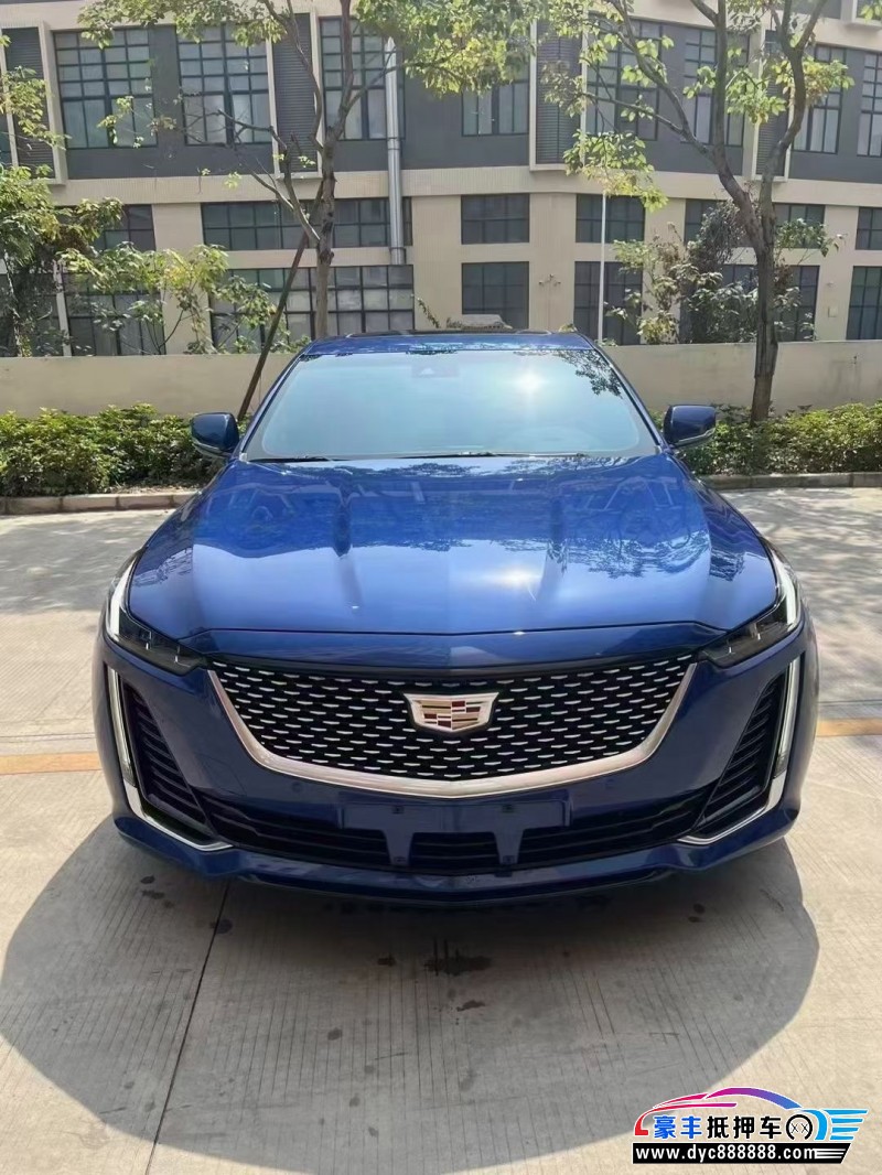 22年凯迪拉克CT5轿车抵押车出售